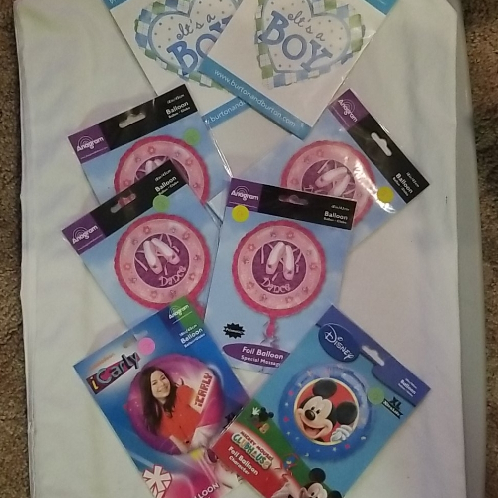 Foil Balloons pckgs 11 with babys